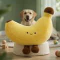 Peluche Antiestrés para Perros en Forma de Plátano - Bananabite